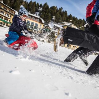 Seehotel Jägerwirt Bobfahren am See / Winter / Kids